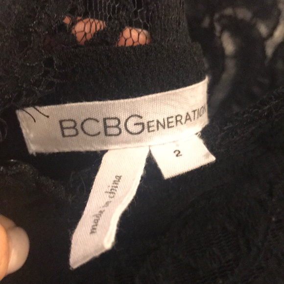 Bcbgeneration Black sleeveless  dress size 2 - Picture 6 of 8